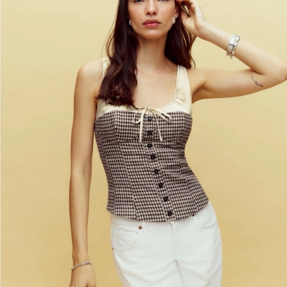 NWOT Reformation Beverly Top